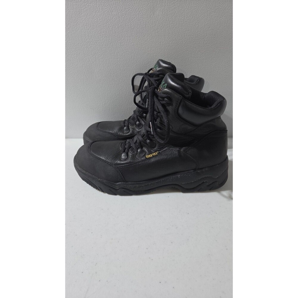 Carolina 4x4 Steel Toe Work Boots Gore-Tex Mens Black Leather Size 10.5 D